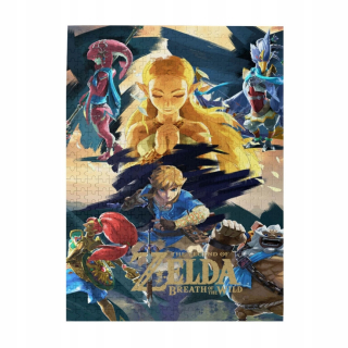 Drevené puzzle The Legend of Zelda 1000 ks
